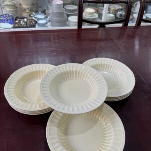 Juego de 11 platos hondos ingleses CROWN DUCAL