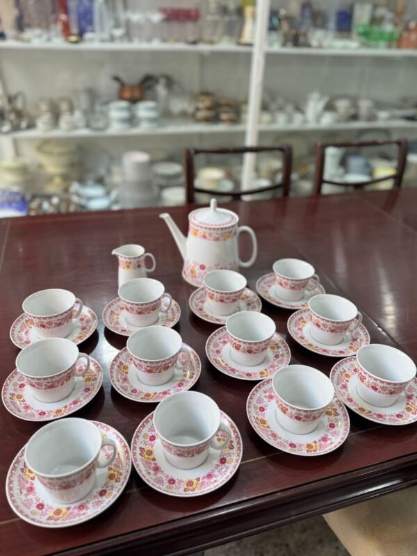 Juego de té porcelana MARLY para 12 personas