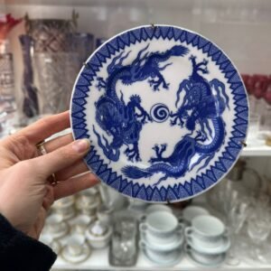 Plato porcelana oriental
