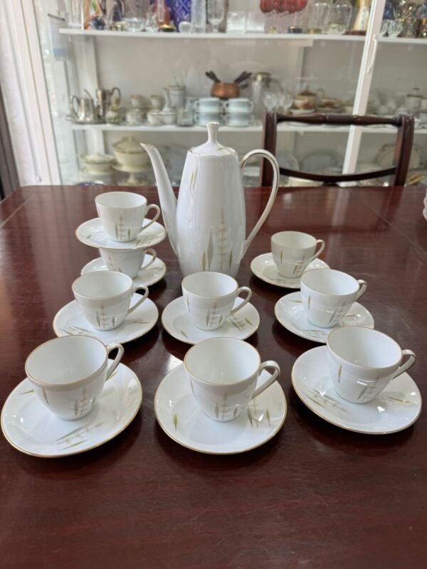 Juego de café porcelana verbano