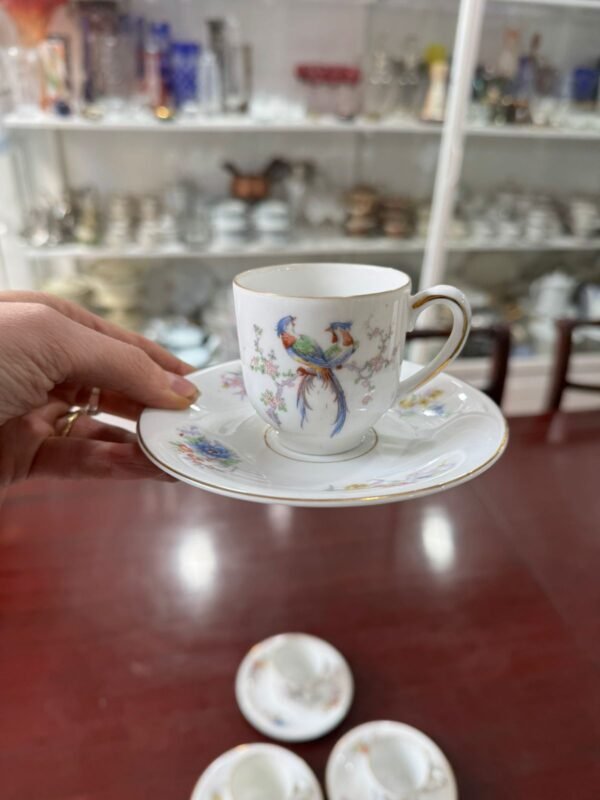 Juego de 10 dúos de café porcelana alemana - Image 2