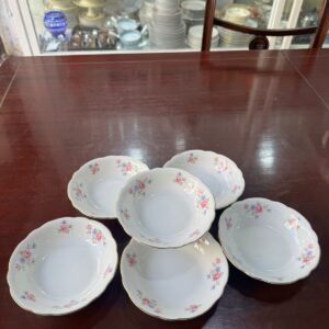 Juego de 6 compoteras porcelana verbano