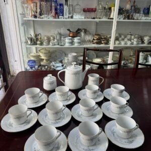 Juego de té porcelana tsuji para 11 personas