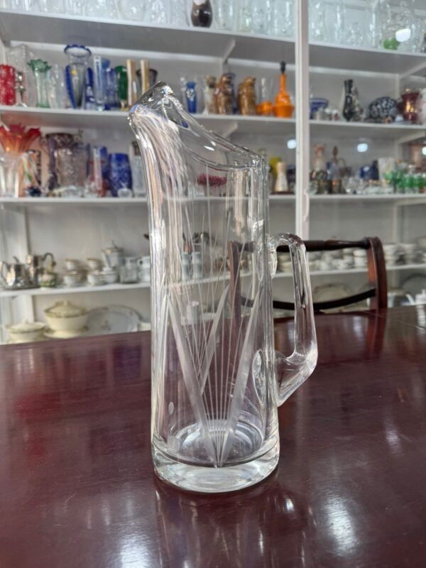Jarra de cristal súper tallado con pico vertedor - Image 3