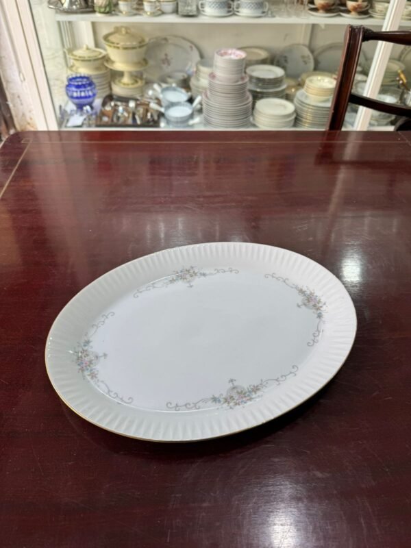 Fuente oval mediana porcelana tsuji