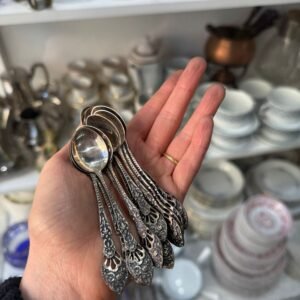 Juego de 12 cucharas de plata 925
