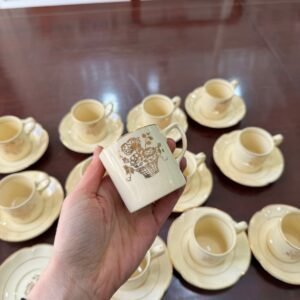 Juego de 12 dúos de café ingleses JOHNSON BROS