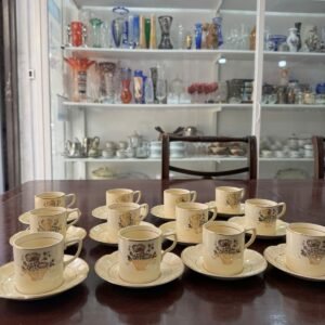Juego de 12 dúos de café ingleses JOHNSON BROS