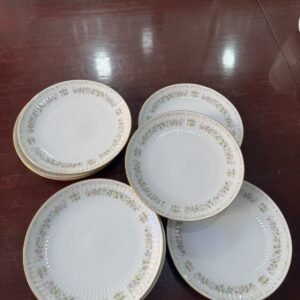 Juego de 10 platos de postre porcelana tsuji