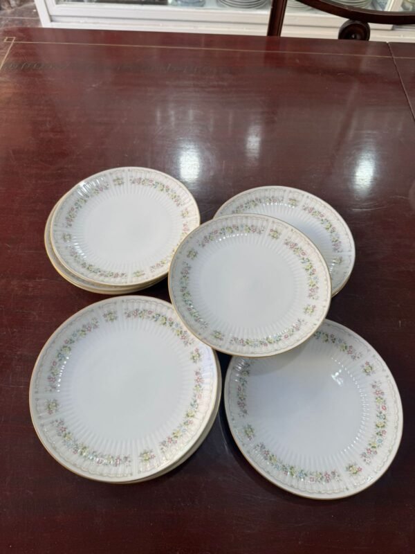Juego de 10 platos de postre porcelana tsuji - Image 3
