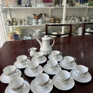 Juego de café porcelana alemana