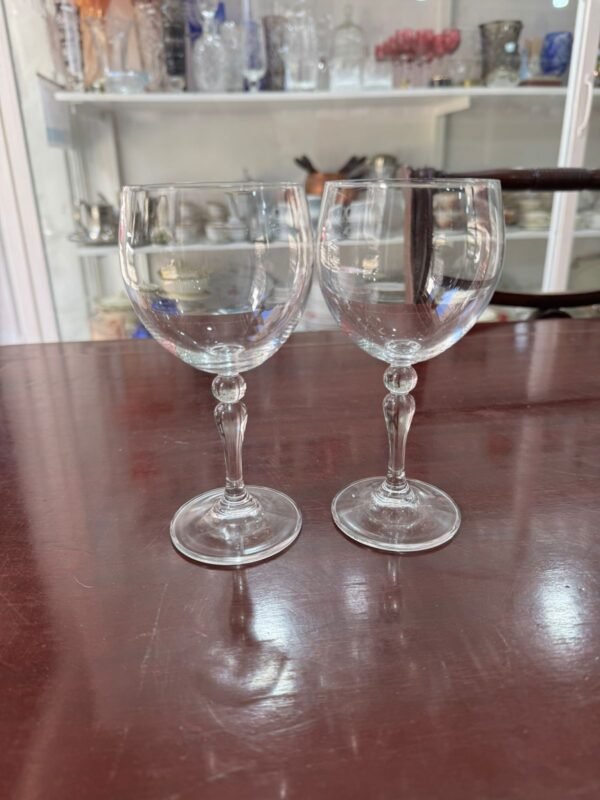 Par de copas de cristal para vino - Image 2