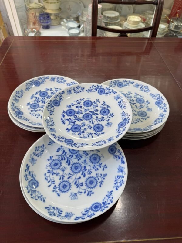 Juego de 11 platos playos porcelana MARLY - Image 2