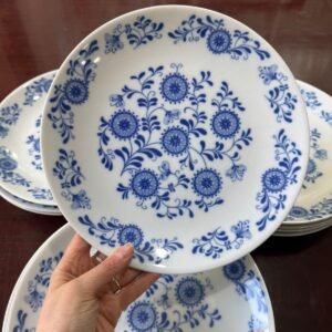Set de 5 platos de postre porcelana MARLY