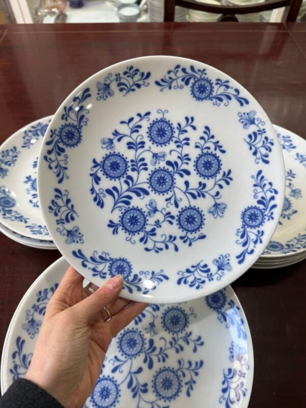 Set de 5 platos de postre porcelana MARLY