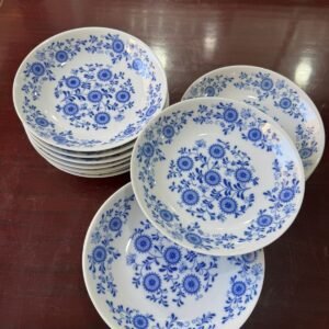 Juego de 12 platos hondos porcelana MARLY
