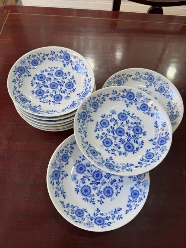 Juego de 12 platos hondos porcelana MARLY