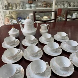 Juego de té porcelana tsuji completo para 12 personas