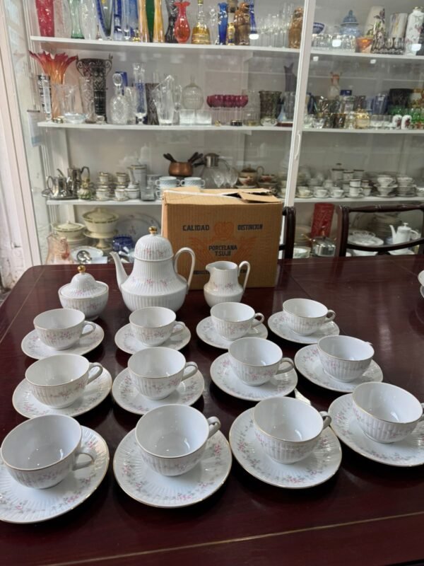 Juego de té porcelana tsuji completo para 12 personas - Image 4