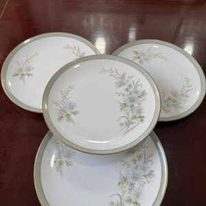 Juego de 6 platos playos porcelana NORITAKE