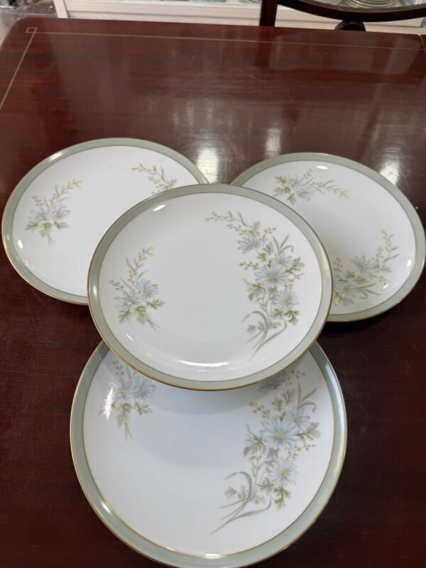 Juego de 6 platos playos porcelana NORITAKE