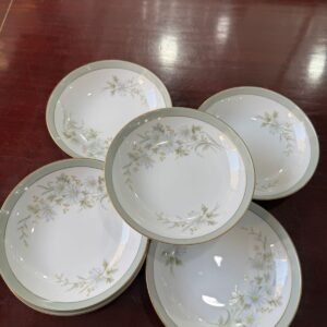 Juego de 6 platos hondos porcelana NORITAKE