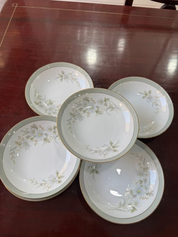 Juego de 6 platos hondos porcelana NORITAKE