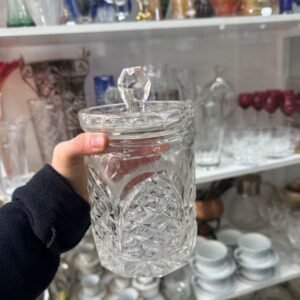 Bombonera de cristal súper tallado