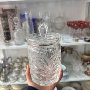 Bombonera de cristal súper tallado