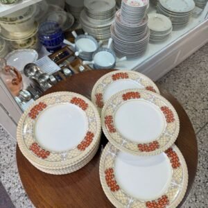 Juego de 12 platos playos ingleses JOHNSON BROS