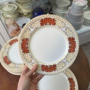 Juego de 12 platos playos ingleses JOHNSON BROS