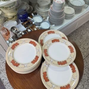 Juego de 12 platos playos ingleses JOHNSON BROS
