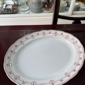 Fuente oval grande inglesa