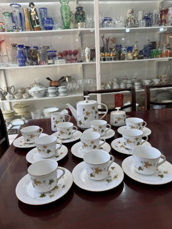 Juego de té porcelana tsuji estilo otoñal para 10 personas - Image 3