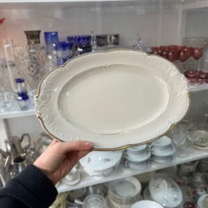 Fuente oval porcelana polaca