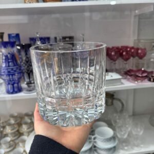 Hielera de cristal súper tallado