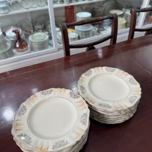 Juego de 12 platos playos ingleses MEAKIN