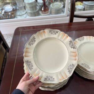 Juego de 12 platos playos ingleses MEAKIN