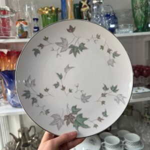 Masitero o plato de torta porcelana