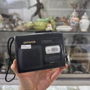 Grabador reproductor de cassette tipo periodista AIWA