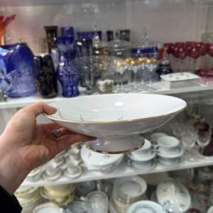 Masitero con pie porcelana verbano