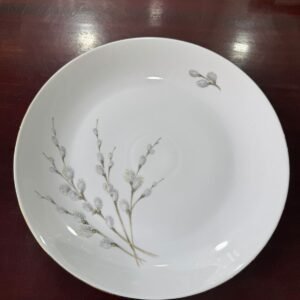 Fuente redonda porcelana verbano