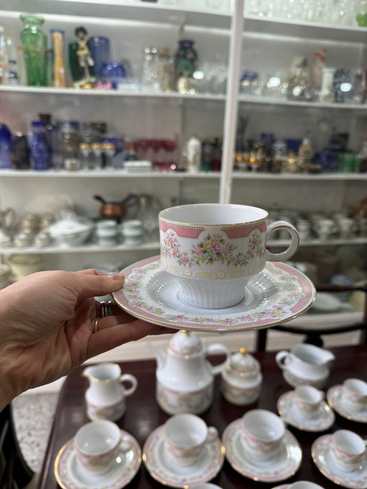 Juego de té porcelana tsuji completo para 6 personas - Image 7