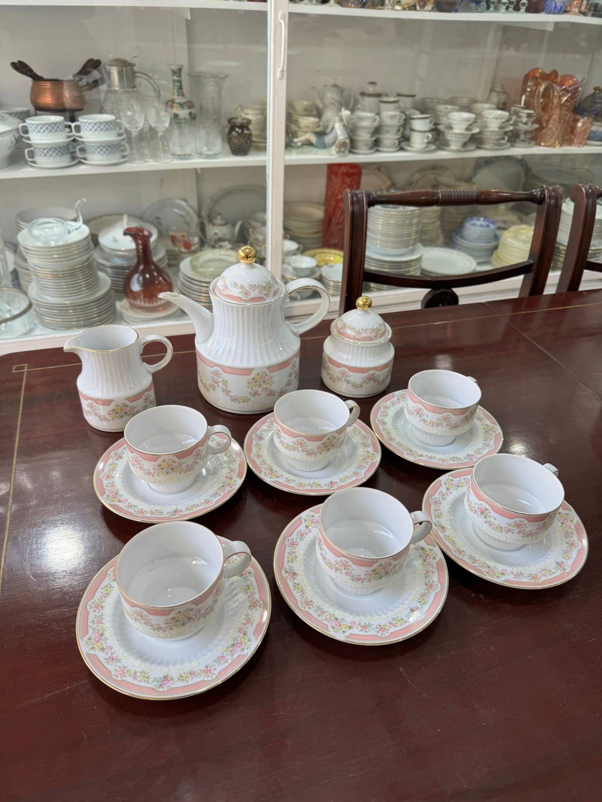 Juego de té porcelana tsuji completo para 6 personas - Image 6