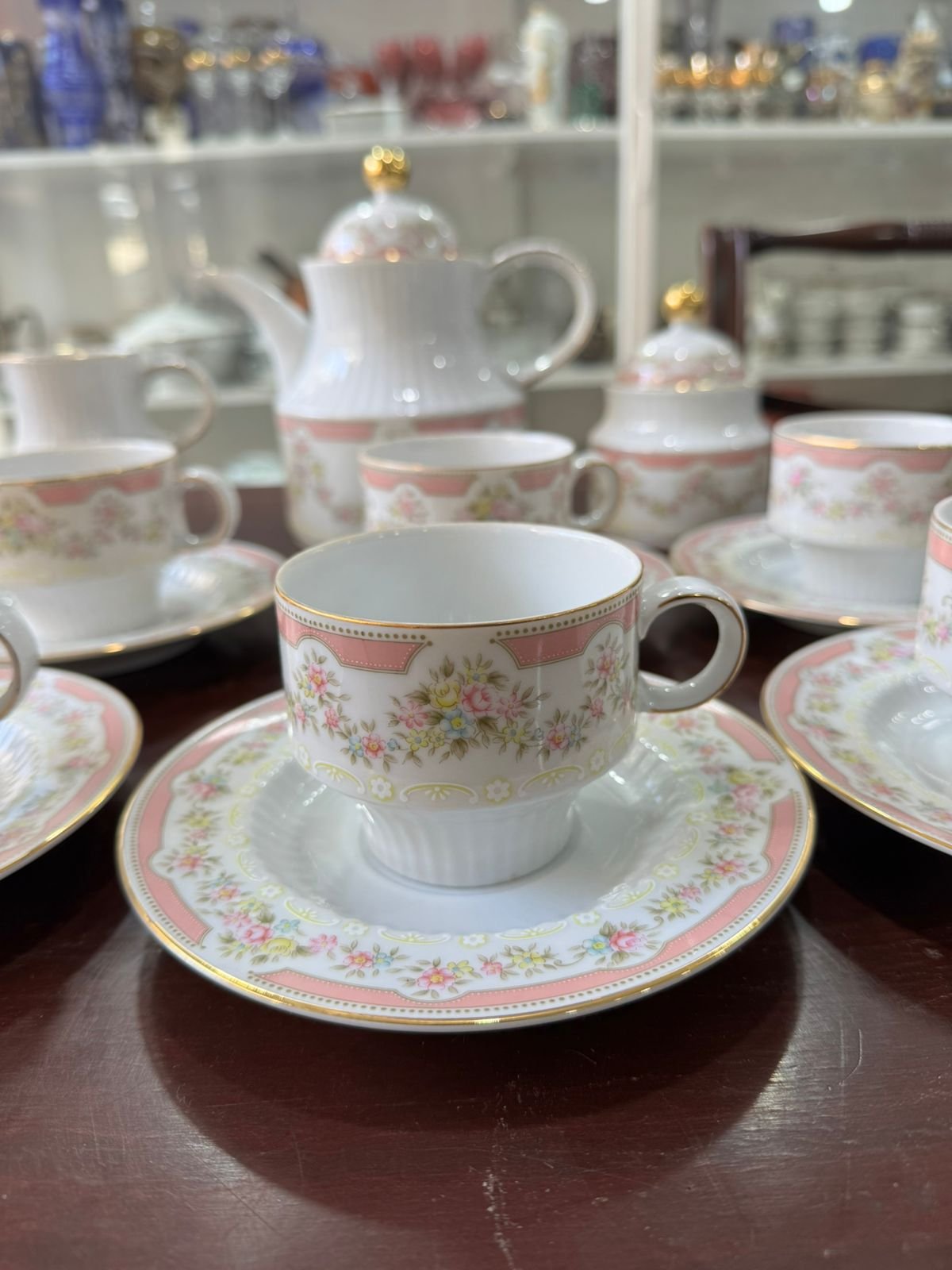 Juego de té porcelana tsuji completo para 6 personas - Image 2