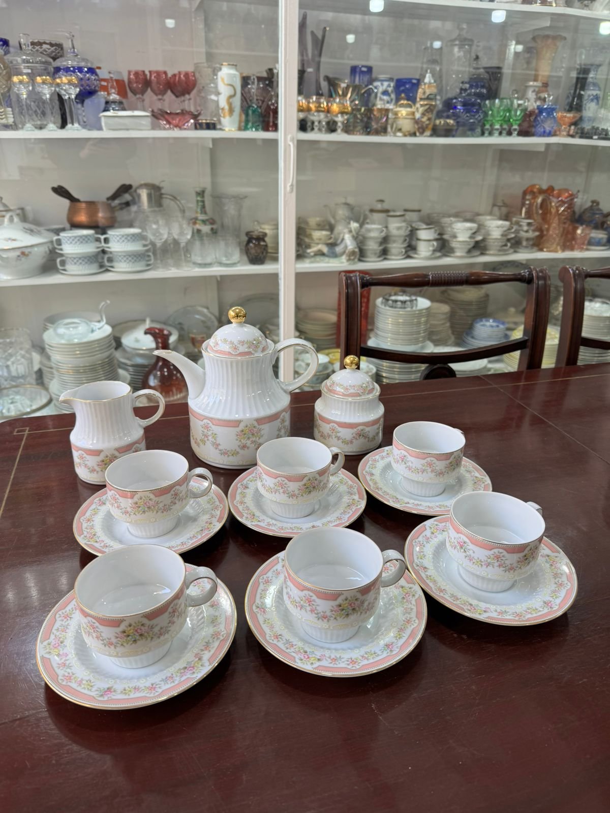 Juego de té porcelana tsuji completo para 6 personas - Image 4