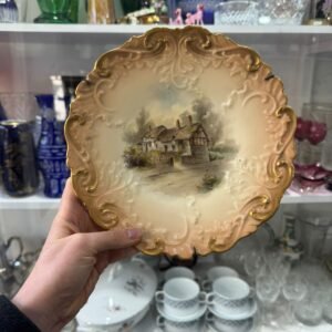 Plato porcelana inglesa de colección ROYAL WORCESTER