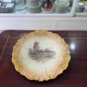 Plato porcelana inglesa de colección ROYAL WORCESTER