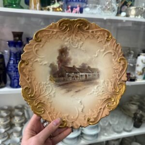 Plato porcelana inglesa de colección ROYAL WORCESTER