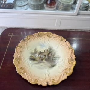 Plato porcelana inglesa de colección ROYAL WORCESTER